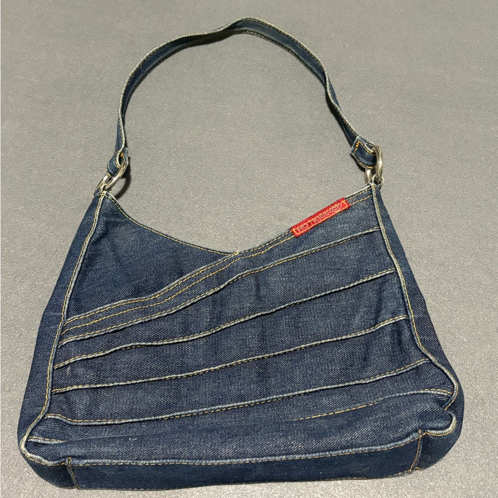 Y2K Hot Kiss Denim Bag/Purse